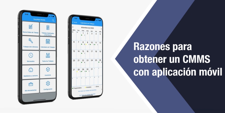 Razones para obtener un CMMS con App Móvil